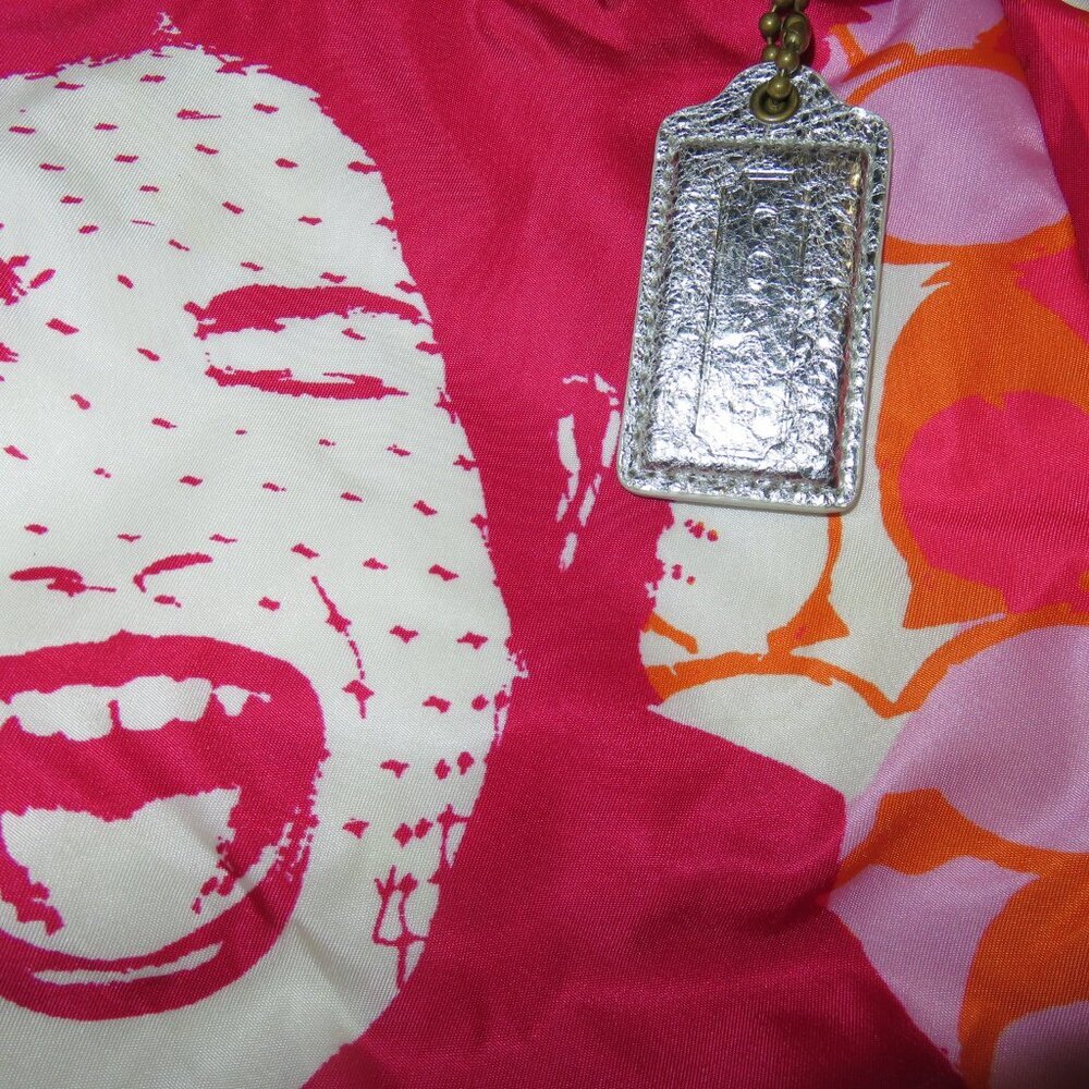 Coach Limited Edition Parker Laughing Girl  Bonnie Cashin Chain Handle Tote Bag - Picture 13 of 15